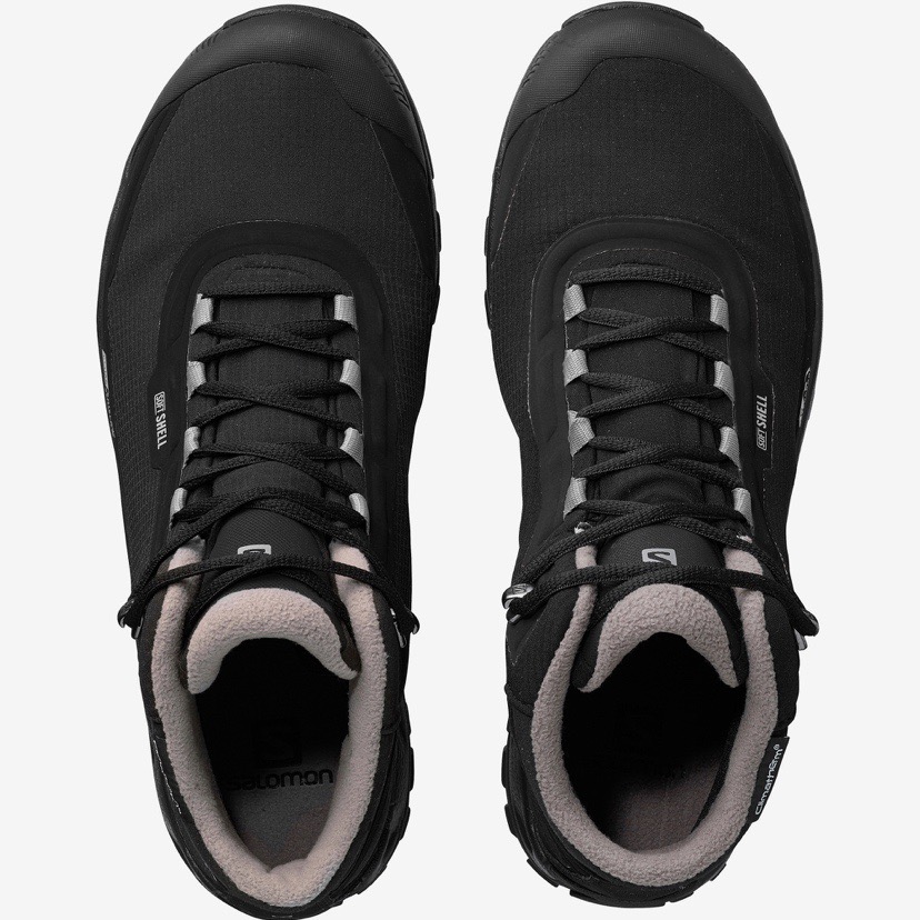 Ботинки SALOMON SHELTER CS WP Black/Bk/Frost Gra